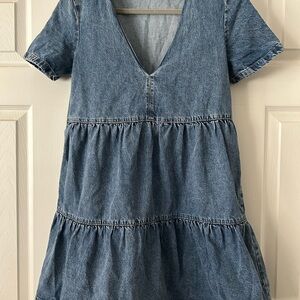 H&M Jean Blue Sundress
